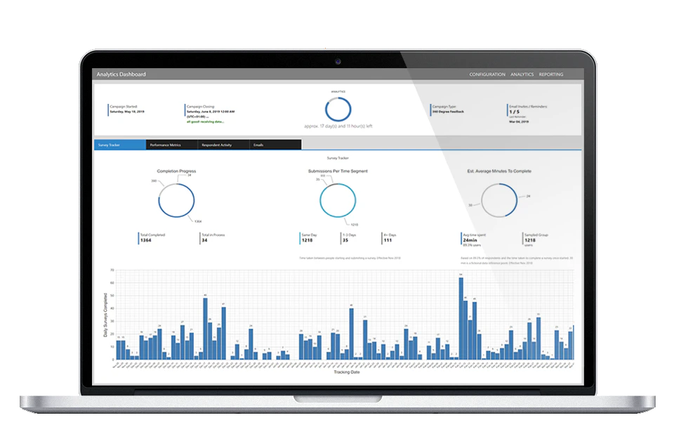 screenshot of Vision Metrics 360